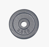 BODYFUEL Olympic Cast Iron Weight Plates – 50mm Hole (Black, Durable Finish)